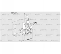 VCS1E25R/25R05NLKR/PPPP/PPPP (88107306) Сдвоенный газовый клапан Kromschroder