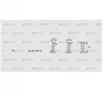 EKO 40F (03262055) Газовый компенсатор Kromschroder